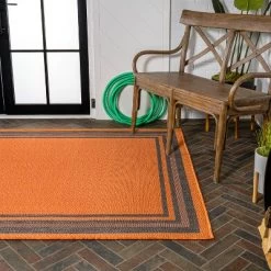 James Modern Border Stripe Indoor/Outdoor Area Rug - JONATHAN Y 14 James Modern Border Stripe Indoor/Outdoor Area Rug - JONATHAN Y -Household Improvement Store GUEST ebc62443 1dd0 4eb2 83ee 4e1d8667b09b