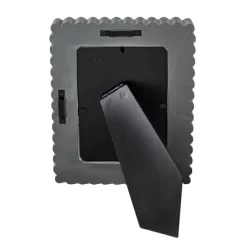 Folk Art Pattern 4X6 Photo Frame Gray MDF & Glass - Foreside Home & Garden -Household Improvement Store GUEST ebfcba95 848a 44a4 a1b3 1c21d1be1c1f