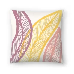 Large Leaf Study Ii By Modern Tropical Throw Pillow - Americanflat -Household Improvement Store GUEST ec2aabaa 15d9 4be8 85c2 431281b82dd4