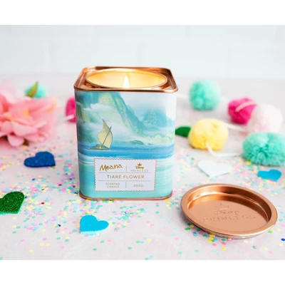 Ukonic Disney Princess Home Collection 11-Ounce Scented Tea Tin Candle | Moana 6 Ukonic Disney Princess Home Collection 11-Ounce Scented Tea Tin Candle | Moana - Image 4