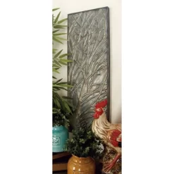 Metal Tree Wall Decor With Embossed Design Set Of 4 Brown - Olivia & May 41 Metal Tree Wall Decor With Embossed Design Set Of 4 Brown - Olivia & May -Household Improvement Store GUEST f086847f f4a8 44f5 b303 41c36f6a41aa