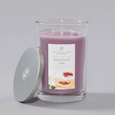 19oz Jar Candle Spiced Plum Cake Home Scents - Chesapeake Bay Candle 4 19oz Jar Candle Spiced Plum Cake Home Scents - Chesapeake Bay Candle - Image 2