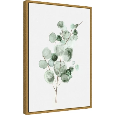 16" X 23" Tender Sprout II By Eva Watts Framed Canvas Wall Art - Amanti Art 3 16" X 23" Tender Sprout II By Eva Watts Framed Canvas Wall Art - Amanti Art