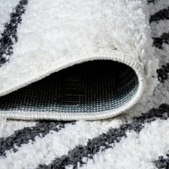 Petra Stripe Geometric Shag Area Rug - JONATHAN Y 22 Petra Stripe Geometric Shag Area Rug - JONATHAN Y -Household Improvement Store GUEST f6414663 736d 467e b5e1 4f9e062ed1a4