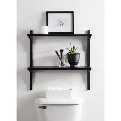24" X 8" X 24" Meridien Wood Wall Shelf Black - Kate & Laurel All Things Decor 15 24" X 8" X 24" Meridien Wood Wall Shelf Black - Kate & Laurel All Things Decor -Household Improvement Store GUEST f64bcae7 4fb1 44b2 a072 3d28d25fbdec
