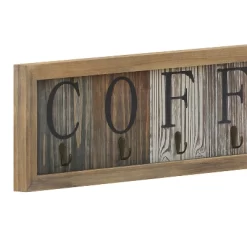 Merrick Lane Pheltz Wooden Wall Mount 6 Cup Distressed Wood Grain Printed COFFEE Mug Organizer With Metal Hanging Hooks, No Assembly Required 15 Merrick Lane Pheltz Wooden Wall Mount 6 Cup Distressed Wood Grain Printed COFFEE Mug Organizer With Metal Hanging Hooks, No Assembly Required -Household Improvement Store GUEST f6ba366d e356 49a0 88af 3b2fb65210c4