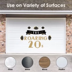 Big Dot Of Happiness Roaring 20’s - Peel And Stick 1920s Art Deco Jazz Party Decoration - Wall Decals Backdrop