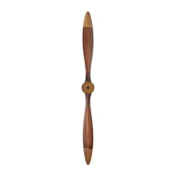 48" X 4" Metal Airplane Propeller 2 Blade Wall Decor With Aviation Detailing Brown - Olivia & May 10 48" X 4" Metal Airplane Propeller 2 Blade Wall Decor With Aviation Detailing Brown - Olivia & May -Household Improvement Store GUEST fa387cd6 2e6c 4579 b782 a232b4804c19