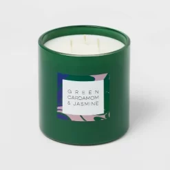 28oz Glass Cardamom & Jasmine Candle Green - Opalhouse™ 6 28oz Glass Cardamom & Jasmine Candle Green - Opalhouse™ -Household Improvement Store GUEST fa558c25 656f 4a25 ab77 d22a3a0a3493