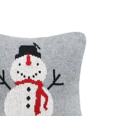 C&F Home 10" X 10" Snowman Knitted Christmas Holiday Throw Pillow 4 C&F Home 10" X 10" Snowman Knitted Christmas Holiday Throw Pillow - Image 2