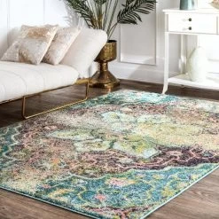 NuLOOM Santos Floral Medallion Area Rug