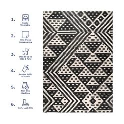 NuLOOM Chiara Machine Washable Modern Geometric Area Rug 24 NuLOOM Chiara Machine Washable Modern Geometric Area Rug -Household Improvement Store GUEST fcb5d62b c2cd 40bb 879b c7127df34185