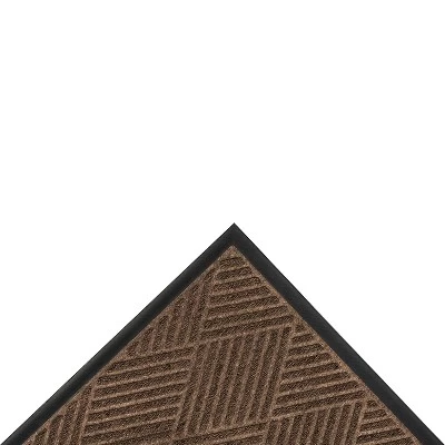 3'x4' Solid Diamond Doormat Brown - HomeTrax 4 3'x4' Solid Diamond Doormat Brown - HomeTrax - Image 2