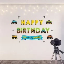 Big Dot Of Happiness Smash And Crash - Monster Truck - Peel And Stick Boy Birthday Party Decoration - Wall Decals Backdrop 11 Big Dot Of Happiness Smash And Crash - Monster Truck - Peel And Stick Boy Birthday Party Decoration - Wall Decals Backdrop -Household Improvement Store GUEST fef551dd 95b3 4d45 b0b8 c90417a612a0