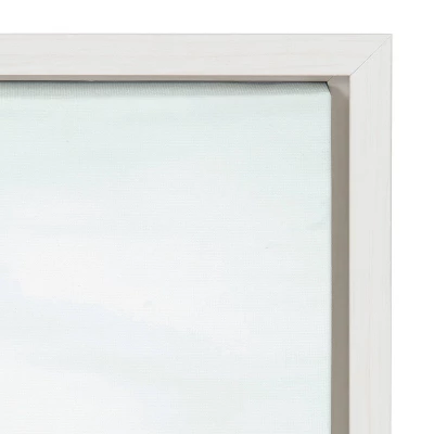 23" X 33" Sylvie Beach Grasses By Emiko And Mark Franzen Framed Wall Canvas White - Kate & Laurel All Things Decor 4 23" X 33" Sylvie Beach Grasses By Emiko And Mark Franzen Framed Wall Canvas White - Kate & Laurel All Things Decor - Image 2